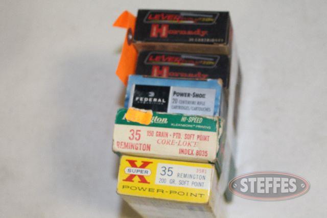 (5) Boxes of .35 Remington 